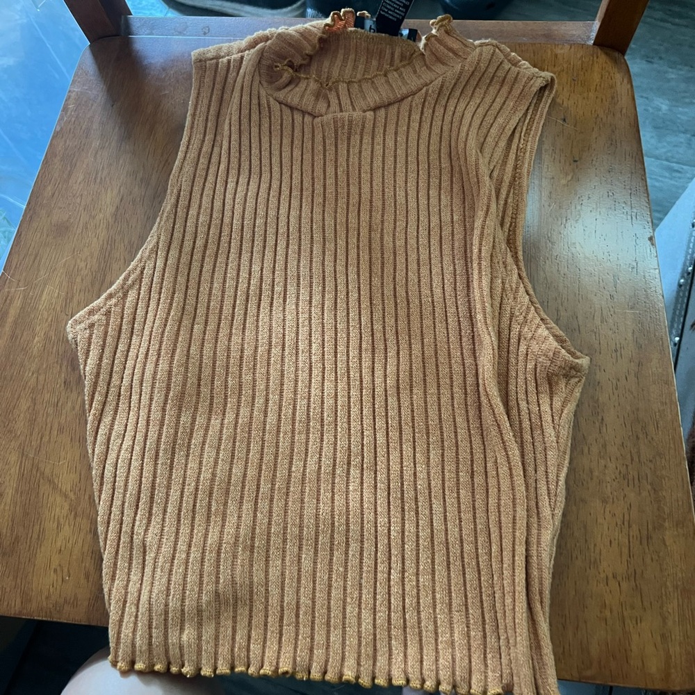 Yellow tank top size medium